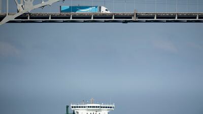 Amazon is looking at other modes for delivery beyond the cargo shipping route to tackle the holiday rush. AFP