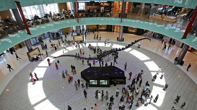 Emaar's The Dubai Mall attracted an estimated 75 million shoppers last year. Kamran Jebreili / AP Photo