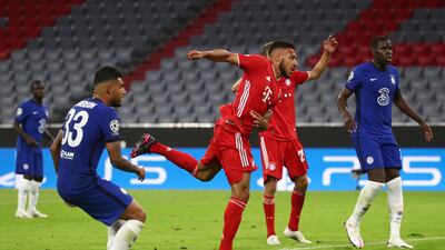 Corentin Tolisso (70’) – 7. Thumping volleyed finish for Bayern’s third. Reuters