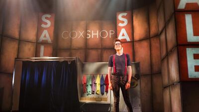 Mind reader Chris Cox, one of the stars of the magic show, Impossible, which is at Dubai Opera this week. Helen Maybanks