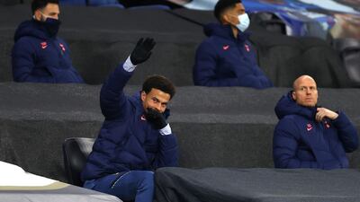 Dele Alli was an unused substitute for Spurs. Getty