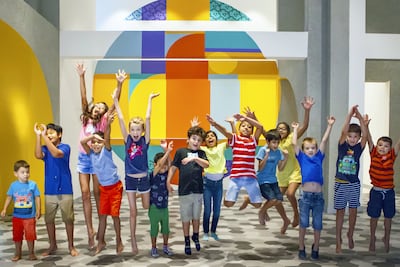 The exhibition will be open for children to enjoy during UAE's National Day weekend. Photo: OliOli