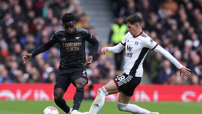 Bukayo Saka 7: Despite not having a direct hand in any of the Gunners goals, Saka made life hard for Robinson with his direct running and incisive passing. Brought off early Europa League second leg against Sporting Lisbon on Thursday. Reuters