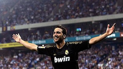 Gonzalo Higuain wasted no time in scoring twice against Espanyol at the first opportunity.