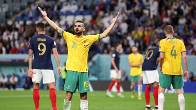 Aziz Behich – 5. Beaten in his first encounter with Dembele and was often helpless when the Frenchman ran at him. Griezmann also got behind him on a few occasions in the first half. Did brilliantly to clear Griezmann’s shot off the line but was then beaten by Dembele who crossed for Mbappe’s goal, then was outjumped by Giroud. Made a good burst forward in the final moments. Getty
