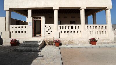 The Bin Mahzam mosque in Al Jazirah Al Hamra.