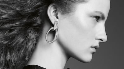 The Hermes Fusion earrings. Courtesy Hermes