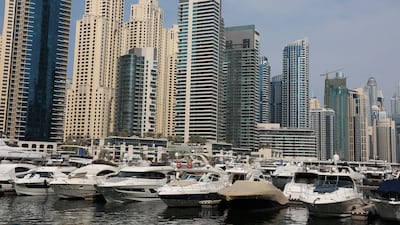 The volume and value of real estate transactions in Dubai last year was its highest yet. Chris Whiteoak / The National