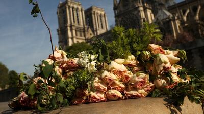 France is paying tribute to Notre-Dame after Monday's devastating fire. Francisco Seco / AP
