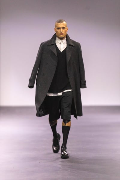 Looks from Maison du Mec's presentation. Photos: Mens Arab Fashion Week