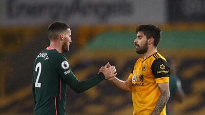 Matt Doherty - 5, Was easy to forget that Doherty was on the pitch until the latter stages as he returned to his old stomping ground. EPA