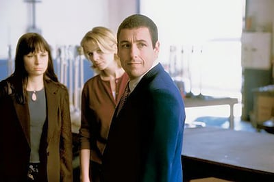 Sandler was rightfully lauded for his performance in 'Punch Drunk Love'. Courtesy Sony Pictures