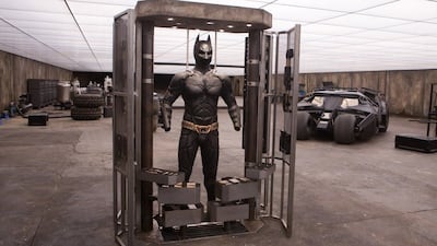The Dark Knight bat cave. Photo: Draper London / SHH