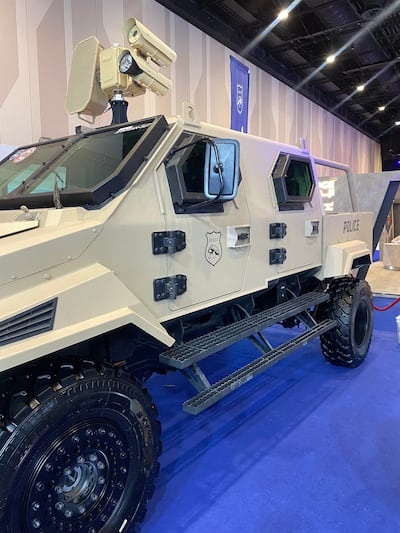 The Spartan SUT can be used on peacekeeping operations or as an escort vehicle.