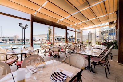 Le Comptoir de Nicole at Jeddah Yacht Club. Photo: Cool Inc