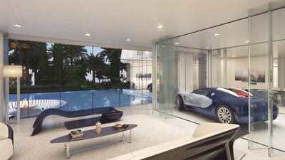 The world’s first Bugatti-styled homes are being launched by luxury real estate developer Damac Properties. Courtesy Damac