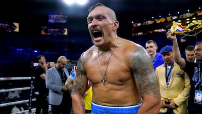 Oleksandr Usyk is keen to fight Tyson Fury for the undisputed world heavyweight title. PA
