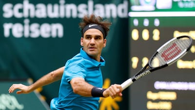 Roger Federer may have lost in the Halle Open final but it has not dented his confidence of success at Wimbledon. Leon Kuegeler / Reuters