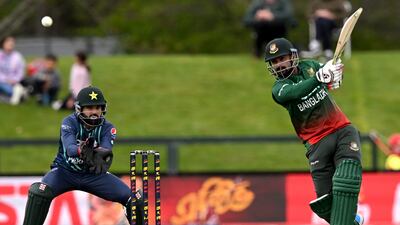 Litton Das scored a fine fifty for Bangladesh. Getty