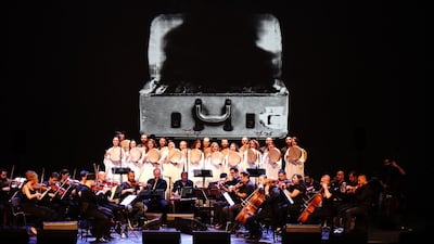 The Orchestra Of Syrian Musicians in Amsterdam. Photo by Ayman Oghanna