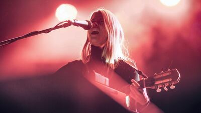 Anna von Hausswolff says she would love to come to the UAE to perform and explore. Getty