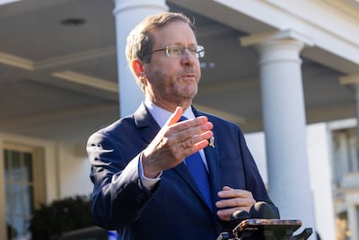'We have excellent co-operation on the intelligence level, with high mutual respect,' Israeli President Isaac Herzog said of his country's relations with Britain. EPA