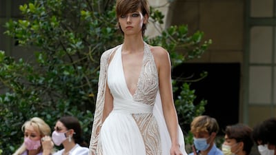 It may have been unveiled in Paris, but Zuhair Murad's 2021 couture collection harked back to the lavish days of 16th-century Renaissance Italy. Getty