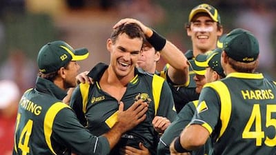Clint McKay took four India wickets on Sunday.