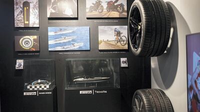 The P Zero World stores take their name from the P Zero brand of tyres produced by Pirelli. Anna Nielsen for The National