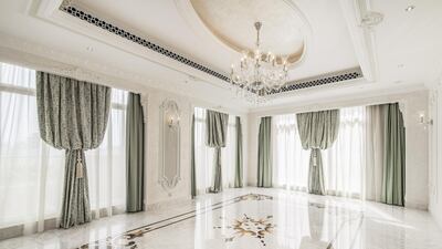 The property has a 12,500 square foot built-up area. All bedrooms are designed as master suites. Courtesy LuxuryProperty.com