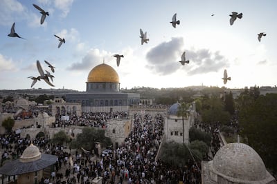 Al Aqsa Mosque complex is administered by an Islamic trust funded and controlled by Jordan in a security arrangement with Israel after they signed a peace treaty in 1994. AP