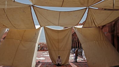 Muslims offer the first Friday prayers of the holy month of Ramadan at the Jama Masjid (Grand Mosque) in the old quarters of Delhi, India. Adnan Abidi / Reuters