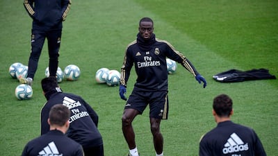 Real Madrid defender Ferland Mendy. AFP