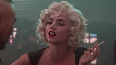 Ana de Armas plays Marilyn Monroe in 'Blonde'. Photo: Netflix