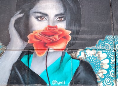 Mural by @huvil. Victor Besa / The National