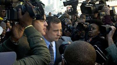 Oscar Pistorius is undergoing trial for the alleged murder of his girlfriend. Alexander Joe / AFP