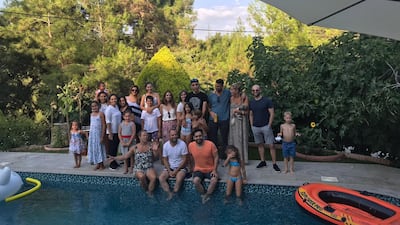 Selina Denman's 20-year high-school reunion. Courtesy Sarah Matheou