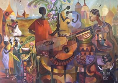 'The Optimist' (2004) by Saidi Ali Nasser Sowafy. Courtesy the artist and NYUAD Art Gallery