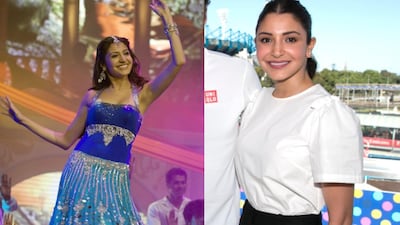 21 versus 31: Anushka Sharma, pictured left in 2009, made her acting debut in 2008, and is now, in 2019, is one of Bollywood's most prominent stars, helped by her star marriage to Indian cricket captain Virat Kolhi.