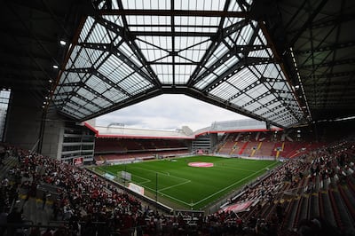 Kaiserslautern's Fritz-Walter-Stadium - a project that overextended the club. Getty Images