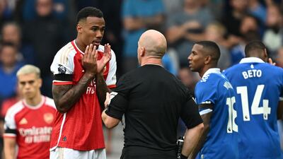 Gabriel Magalhaes - 6. Another guilty of play acting, but overall a solid display from the Brazilian defender. AFP