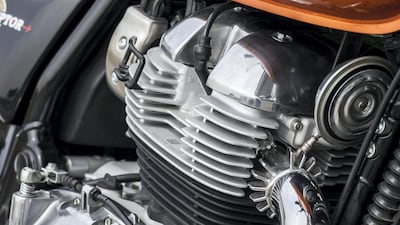 The power is transferred through a newly developed six-speed gearbox – a first for the brand. Antonie Robertson / The National