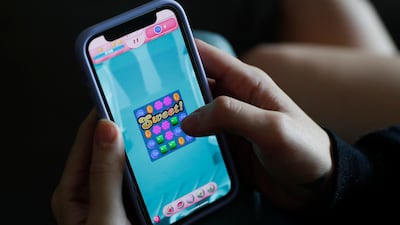 Gamers in the UAE are more inclined to use mobile devices, with 76 per cent opting for smartphones or tablets. EPA