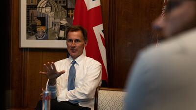 Mr Hunt will insist to MPs that his financial plan puts the UK on a 'balanced path to stability'