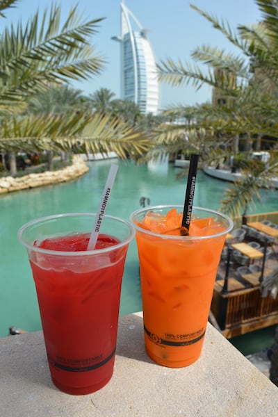 Avani's range of biodegradable items includes drinks cups, straws and many others normally made from plastic