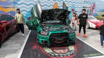 Emirates Motor Show at Souk Al Marfa