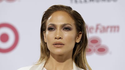 Jennifer Lopez is in Dubai for a set of performances. Alan Diaz / AP photo