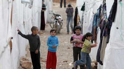 The number of Syrian refugees in Lebanon is estimated at well over a million. Joseph Eid / AFP