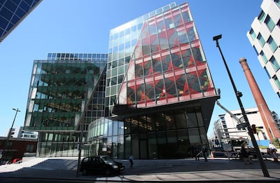 Facebook's offices in Dublin's Grand Canal Square. Big US tech firms have set up operations in Ireland to benefit from the country's low corporate tax rate. Getty Images