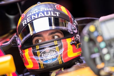 Renault driver Carlos Sainz Jr Valdrin Xhemaj / AFP